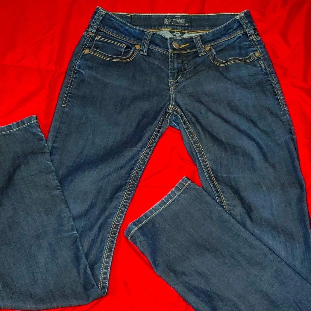Silver jeans,size 28x34